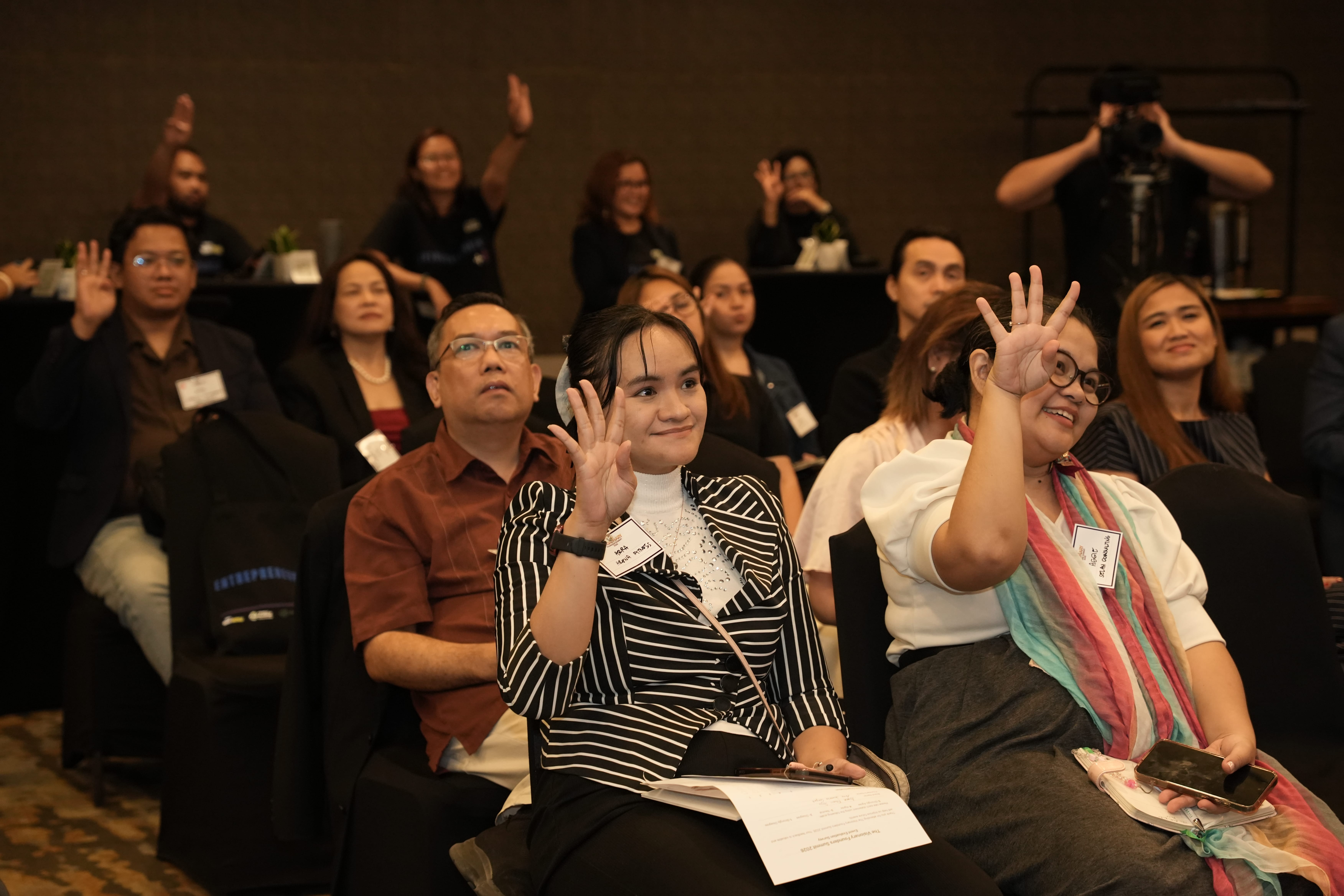 Engaged audience at MLBB event