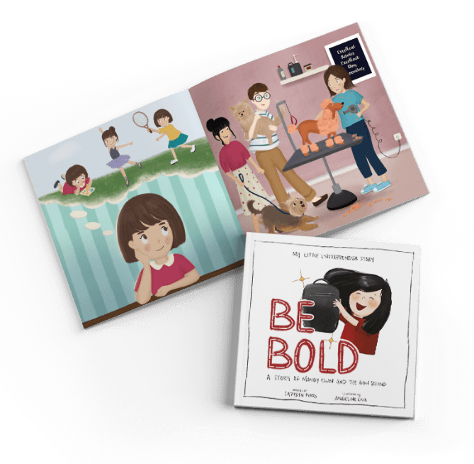 Be Bold storybook cover art